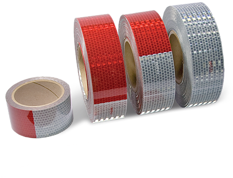 Conspicuity Dot-c2 Reflective Tape - Incom / Top Tape & Label - V57203-ea - Incom 2' (481x481), Png Download