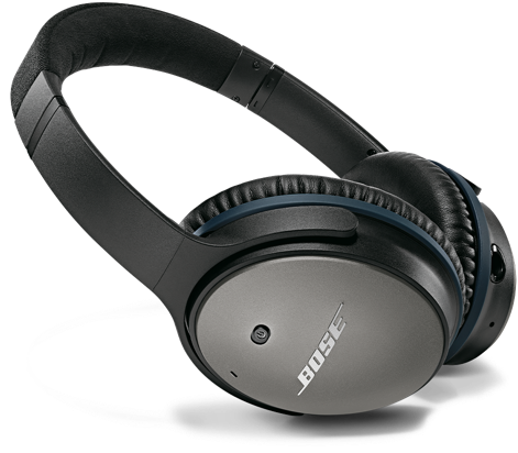 Bose Quietcomfort 25 Wireless Headphones - Bose Quietcomfort 25 (600x511), Png Download