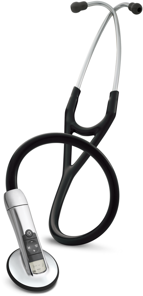 Littmann Model 3200 Electronic Stethoscope - Littmann Electronic Stethoscope 3200 (697x1280), Png Download