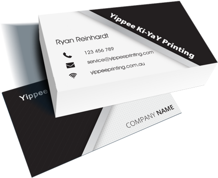 Download Black/white Business Card Business Card Black White Full