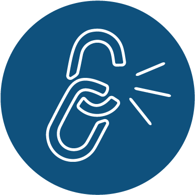 Technologie Syrmasyrma Broken Link Error Icon - Link Error Icon (500x500), Png Download