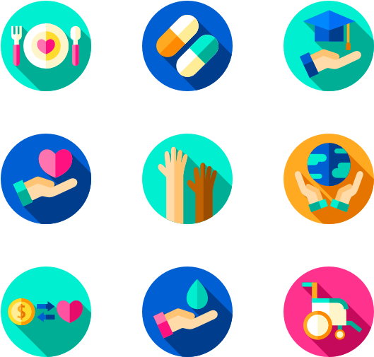 Charity - Candies Icons (600x564), Png Download