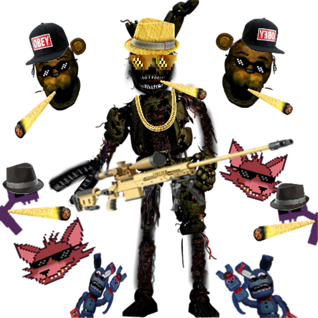 Five Nights At Freddy's - Foxy - Deal (1024x1024), Png Download