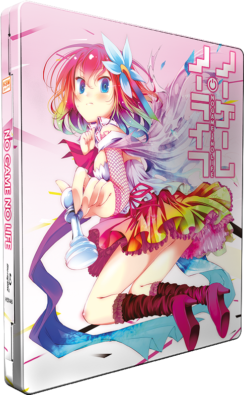 No Game No Life - No Game No Life 2 (blu-ray) (528x800), Png Download