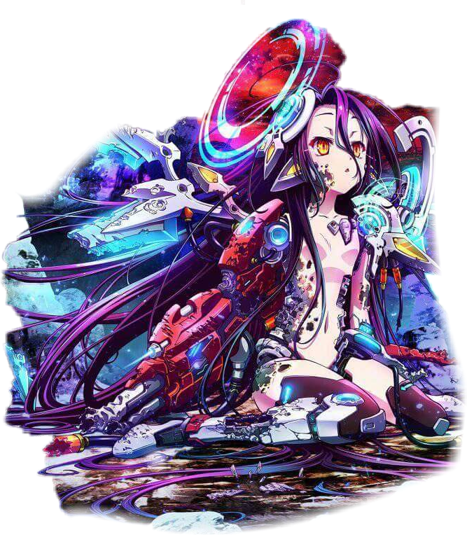 Shiro No Game No Life Anime No Game No Life Zero Anime - No Game No Life Zero 2018 Calendar (667x764), Png Download