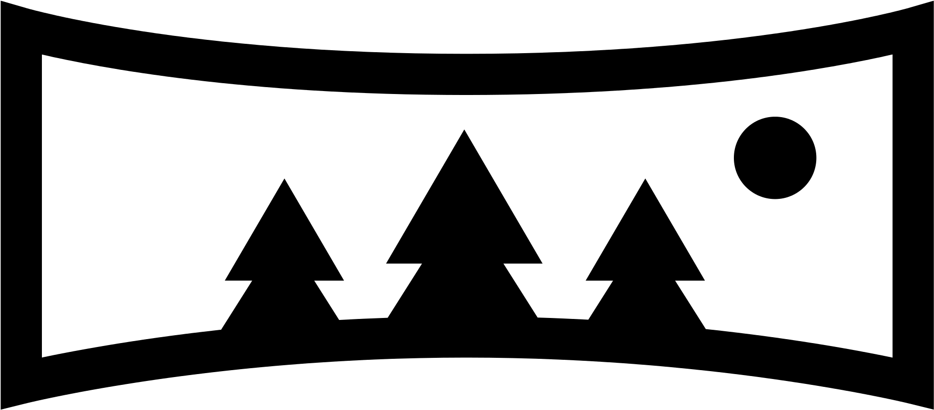 Open - Panorama Symbol (2000x880), Png Download