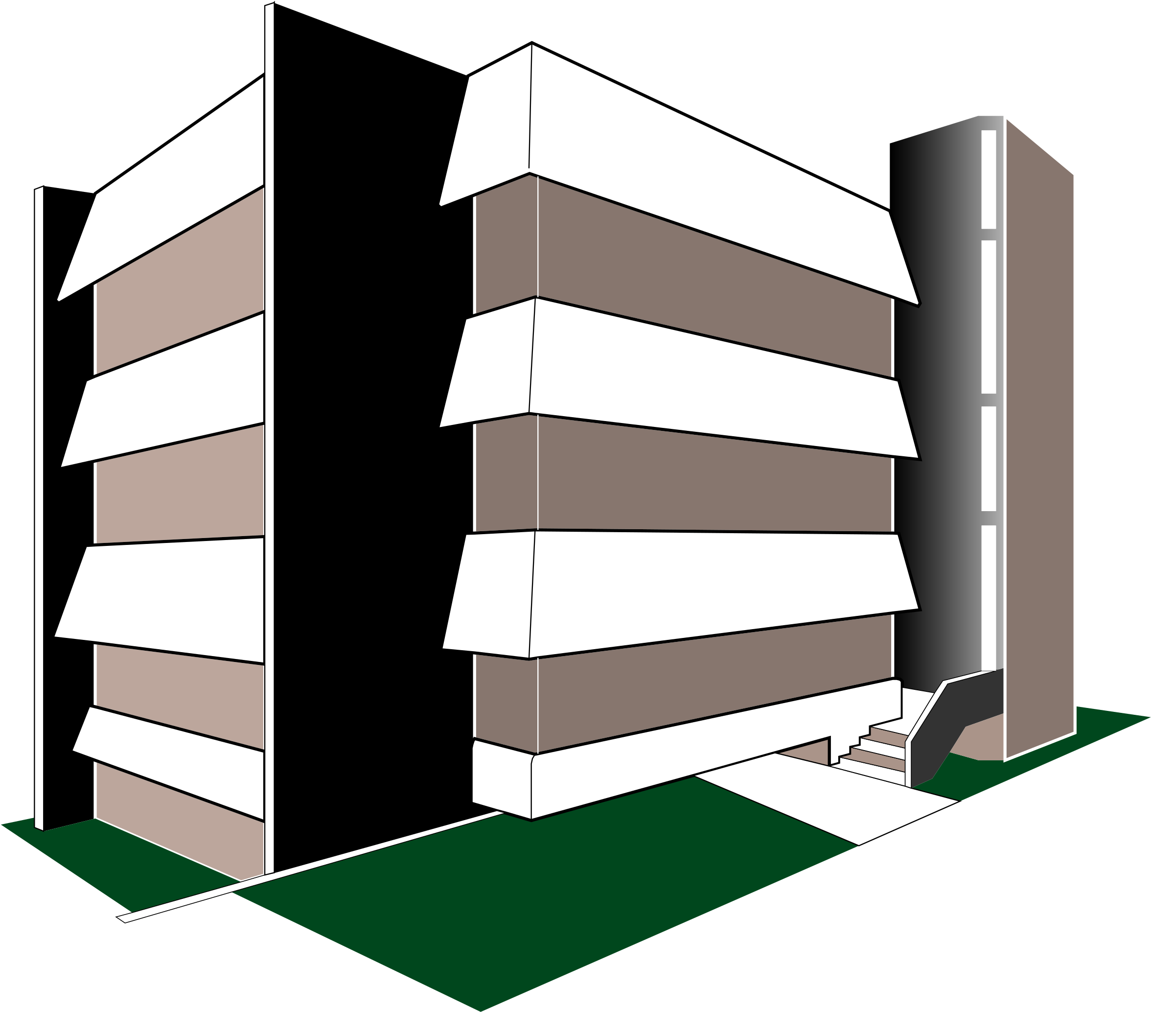 This Free Icons Png Design Of Modern Multi-level Parking (2400x2116), Png Download