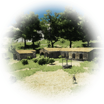 Piazza Farm Ruins Icon - Database (360x360), Png Download