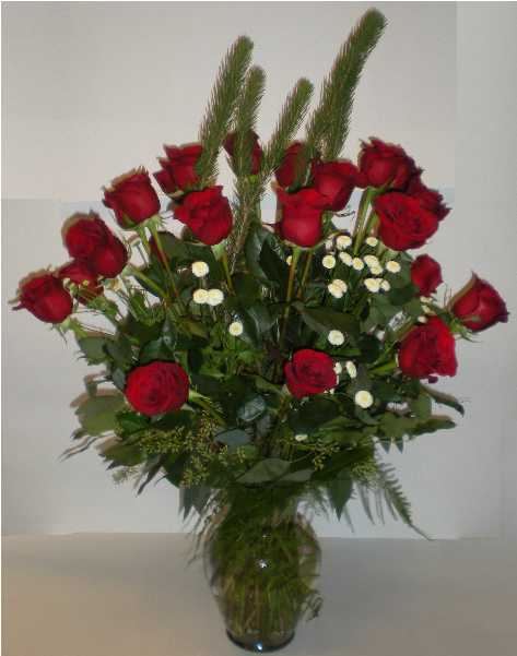 Long Stem Roses By The Dozen (600x600), Png Download