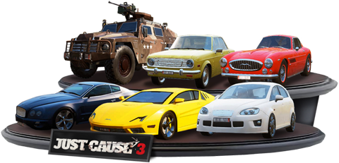 Car Set - Just Cause 3 Car Png (500x500), Png Download