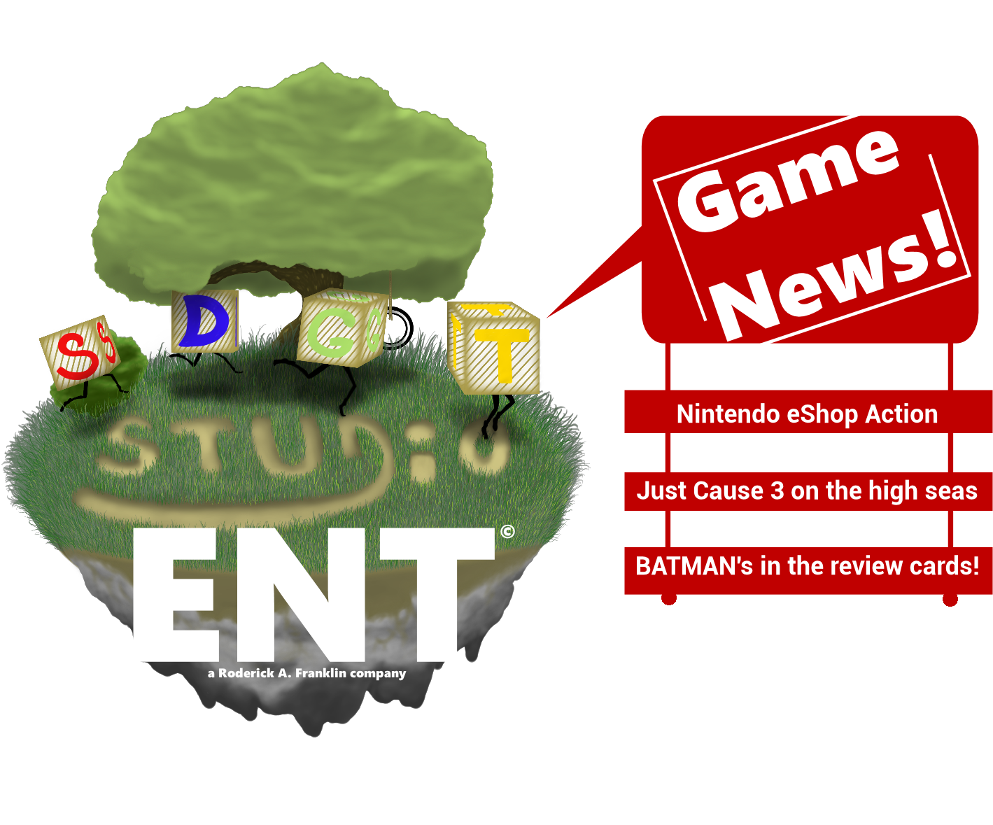 Just Cause 3 Hits The High Seas Batman Review Coming - Tree (1441x1238), Png Download