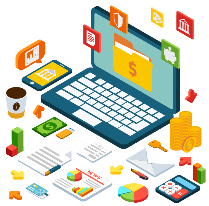 Clip Art Royalty Free Clipart Accounting - Software De Contabilidad Y Financiero (700x700), Png Download