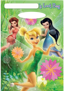 Tinkerbell Friends Party Bags - Tinker Bell (355x355), Png Download