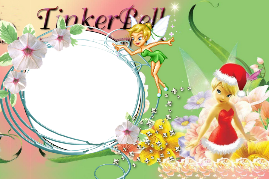 Buttonizingbat Happy Holidays Tinkerbell Badge Reel - Buttonizingbat Happy Holidays Tinkerbell 2 Badge Reel, (900x600), Png Download