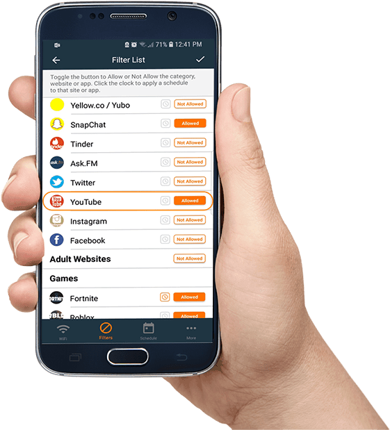Ikydz Internet Safety Parental Controls Software On - Mobile App (577x640), Png Download