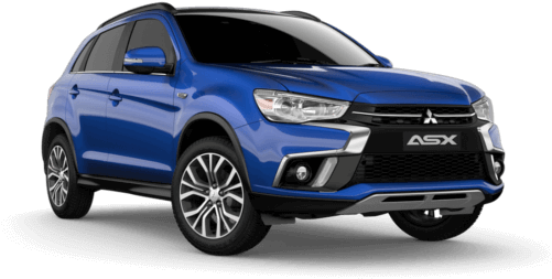 View The Showroom - Mitsubishi Asx 2018 Black (500x300), Png Download