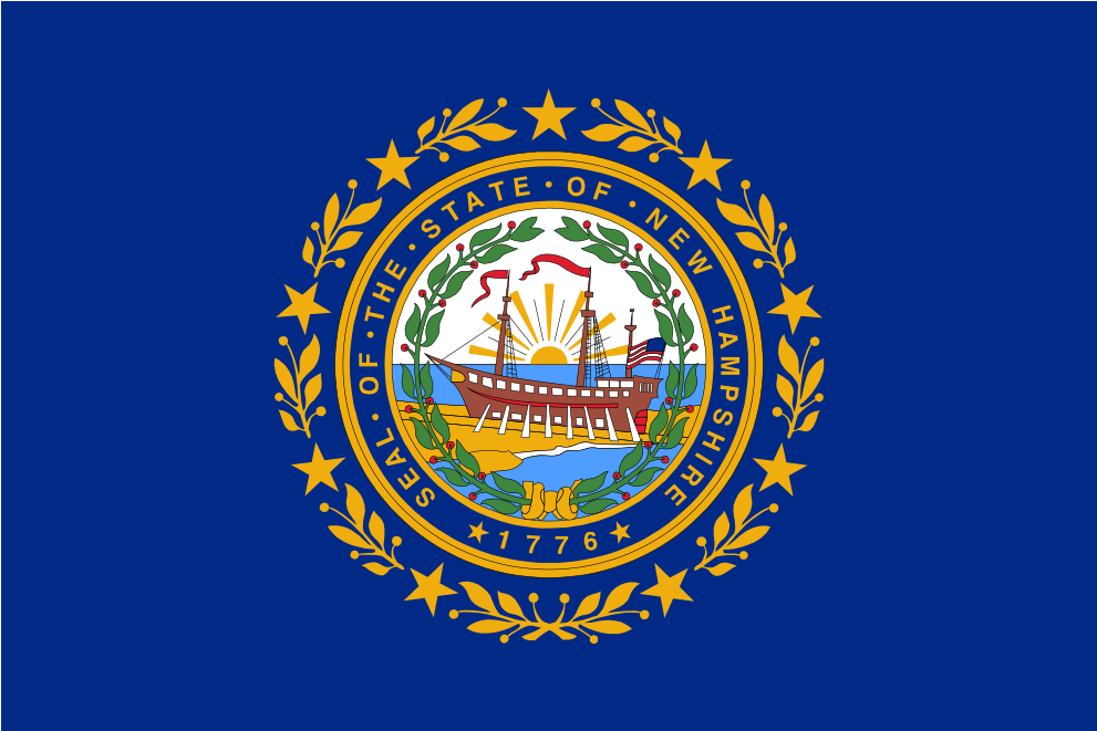 Download Svg Download Png - New Hampshire Flag (1024x1024), Png Download