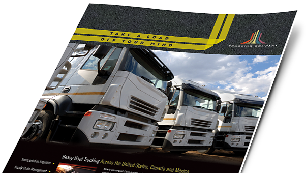 Automotive & Transportation Brochures, Flyers, Newsletters - Transport Flyer (602x340), Png Download