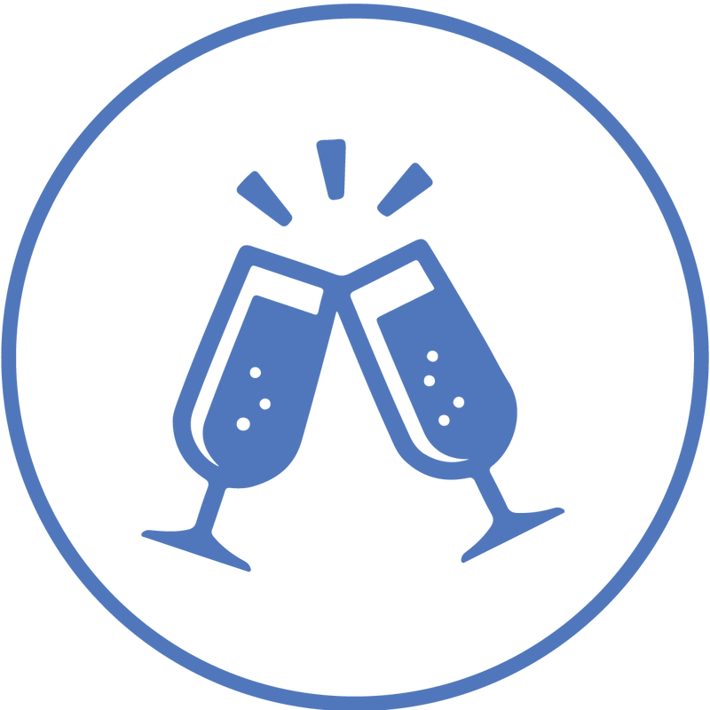 Celebrate With Us - End Of Year Party Png (800x800), Png Download