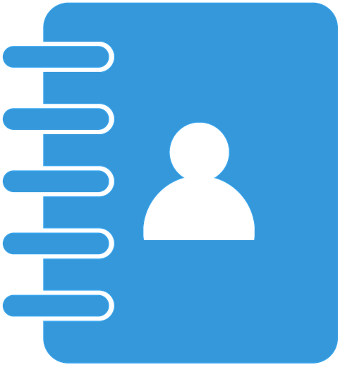 Icon, Contact, Flat, Web, Business, Symbol - Icon Data Pribadi Png (720x720), Png Download