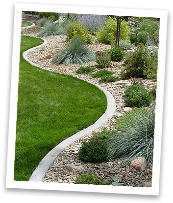 Applicable) Icon Lawn Maintenance Believes In Straight - Landscape Edging (357x425), Png Download