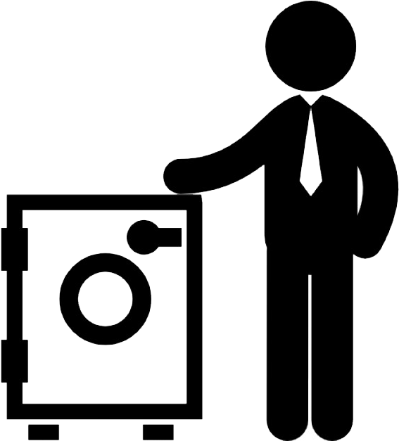 Men With Tie Icon (626x626), Png Download