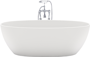 Download Bathtub Latest - Fired Earth Kyoto Bath (375x375), Png Download