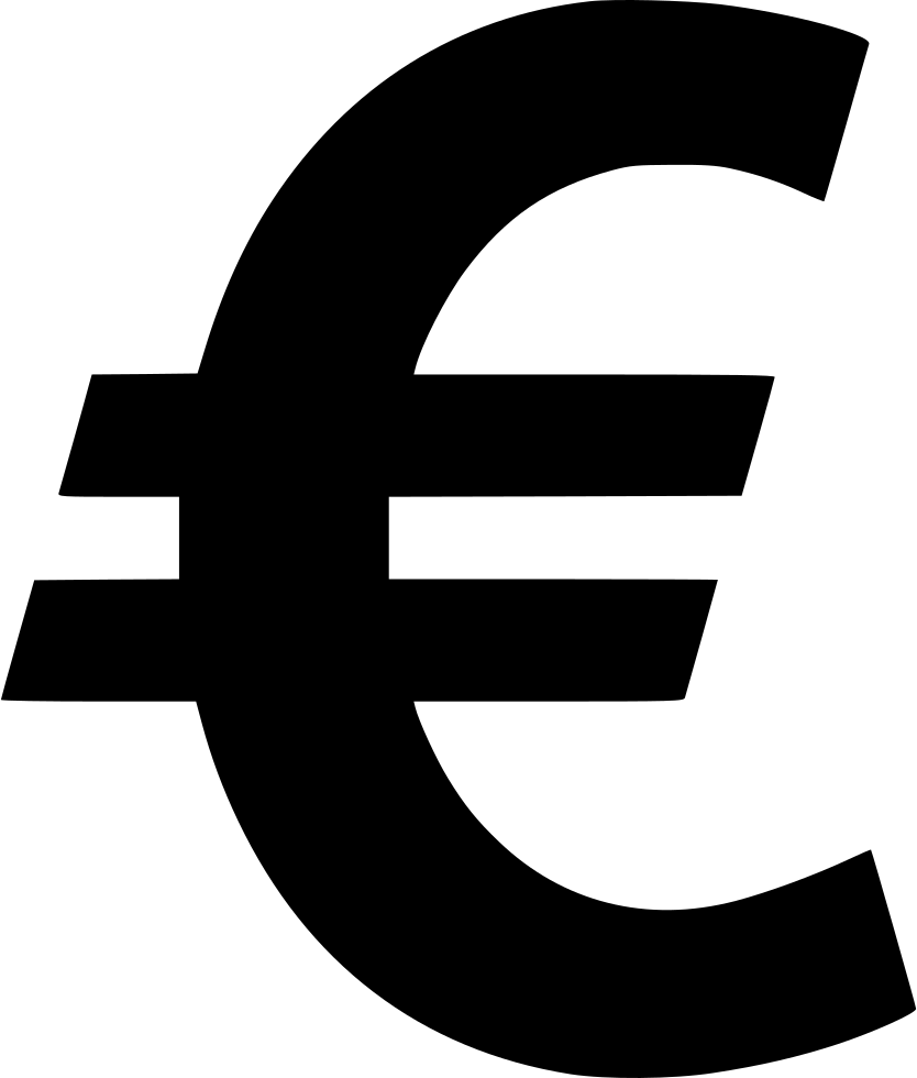 Euro Comments - Euro Png Icon (834x980), Png Download