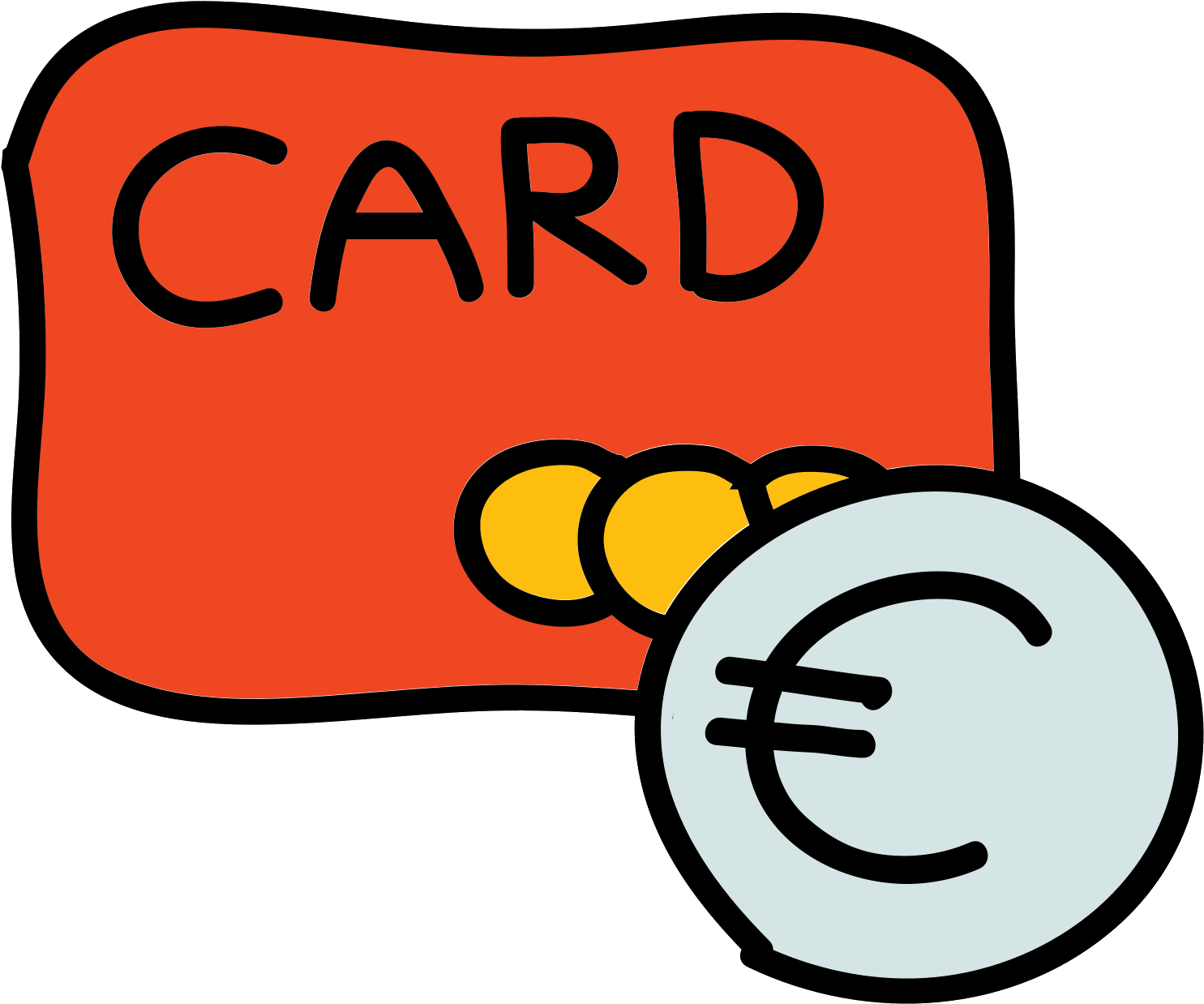 Bank Card Euro Icon - Portable Network Graphics (1600x1600), Png Download