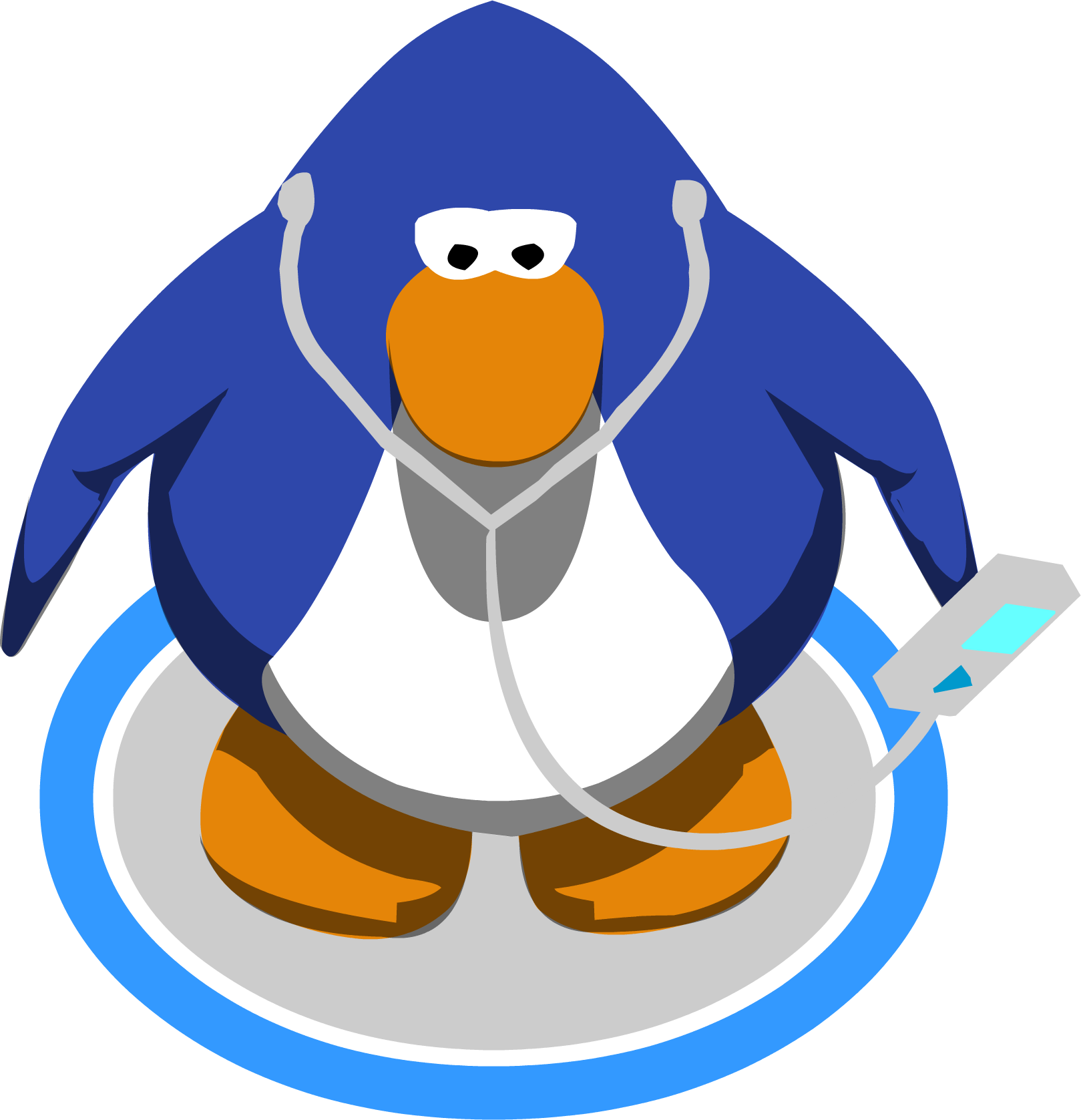 Mp3 - Club Penguin Sombrero Png (1619x1677), Png Download