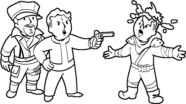 Icon Killshot - Fallout New Vegas (624x369), Png Download