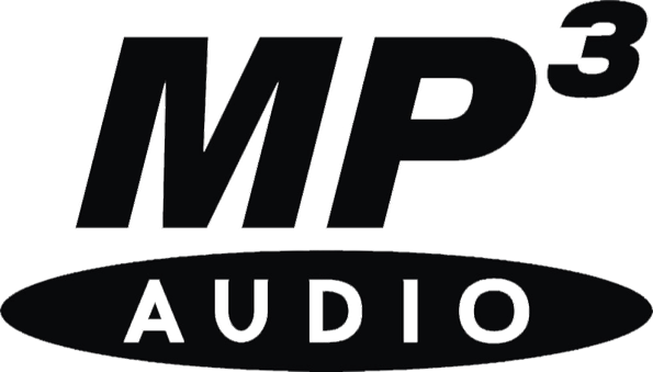 Mp3, Ya Un Clásico En Los Códec De Audio - Mp3 Logo Png (595x339), Png Download