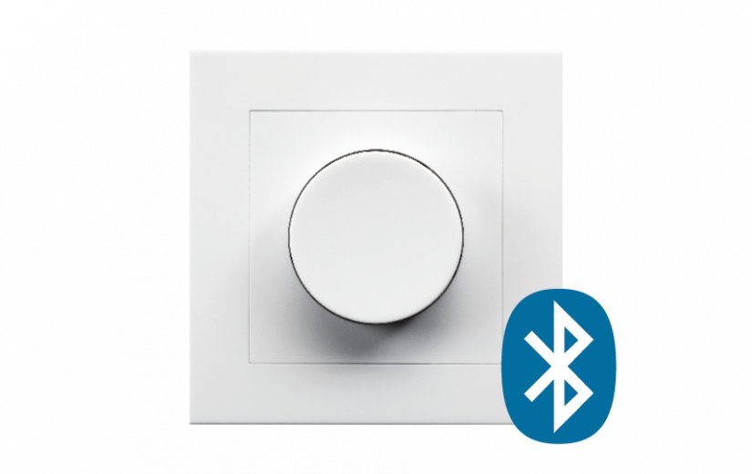 Smart Dimmer For Mounting To Wall Box Bluetooth Communication - Leddim (825x520), Png Download