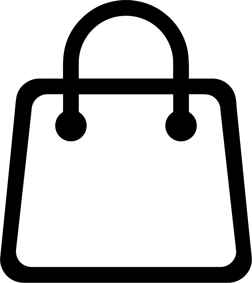 Grocery Bag Icon Png - Shopping Bag Icon Png (872x981), Png Download
