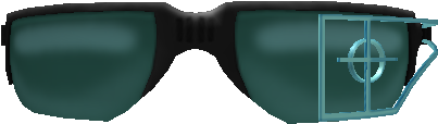 Laservision Shades G3 - Transparent Material (420x420), Png Download