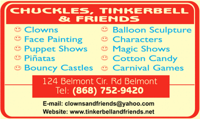 Chuckles Tinkerbell & Friends - Belmont (640x480), Png Download