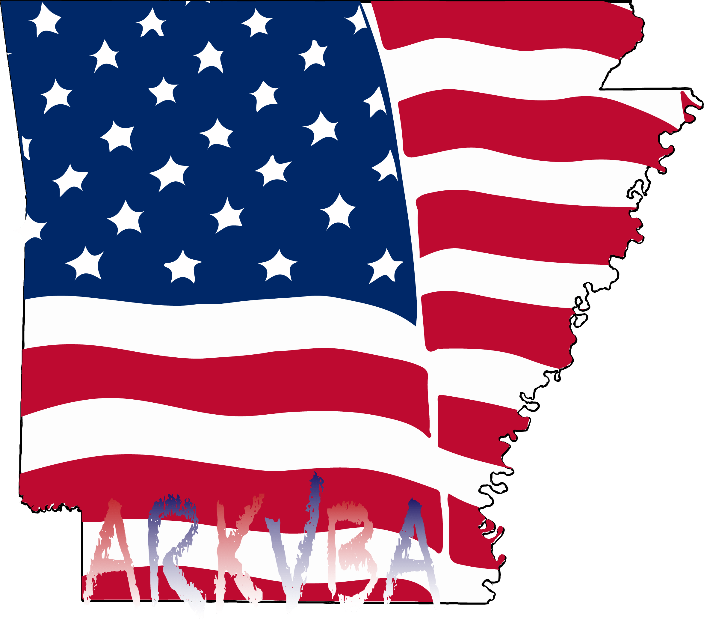 Arkansas Veteran Business Association - Bandera Estados Unidos .png (2350x2068), Png Download