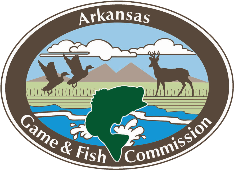 Arkansas Game And Fish Logo (896x649), Png Download
