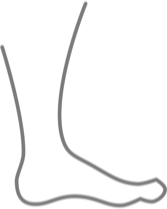Black Feet Cliparts Free Download Clip Art Free Clip - Feet Black And White Png (655x800), Png Download