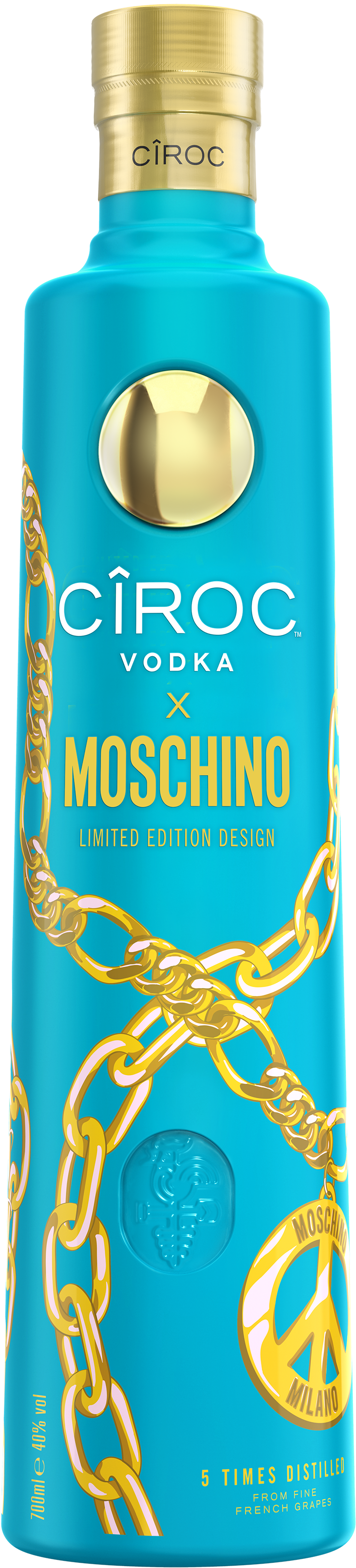 Cool Alcohol Gifts For Christmas - Ciroc Moschino (2739x4000), Png Download