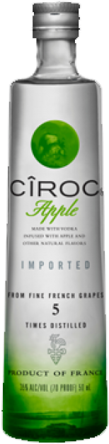 Ciroc Green Apple Vodka (650x650), Png Download
