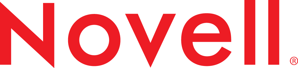 Novell Logo - Novell (1024x234), Png Download