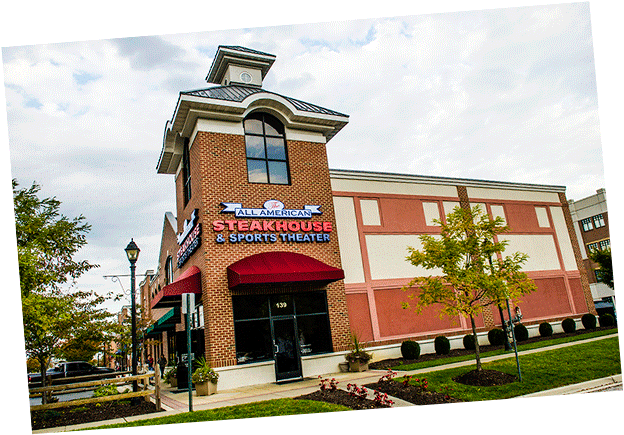 The All American Steakhouse & Sports Theater Opened - House (700x464), Png Download