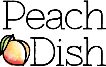 Peachdish - Peach Dish Logo (368x368), Png Download