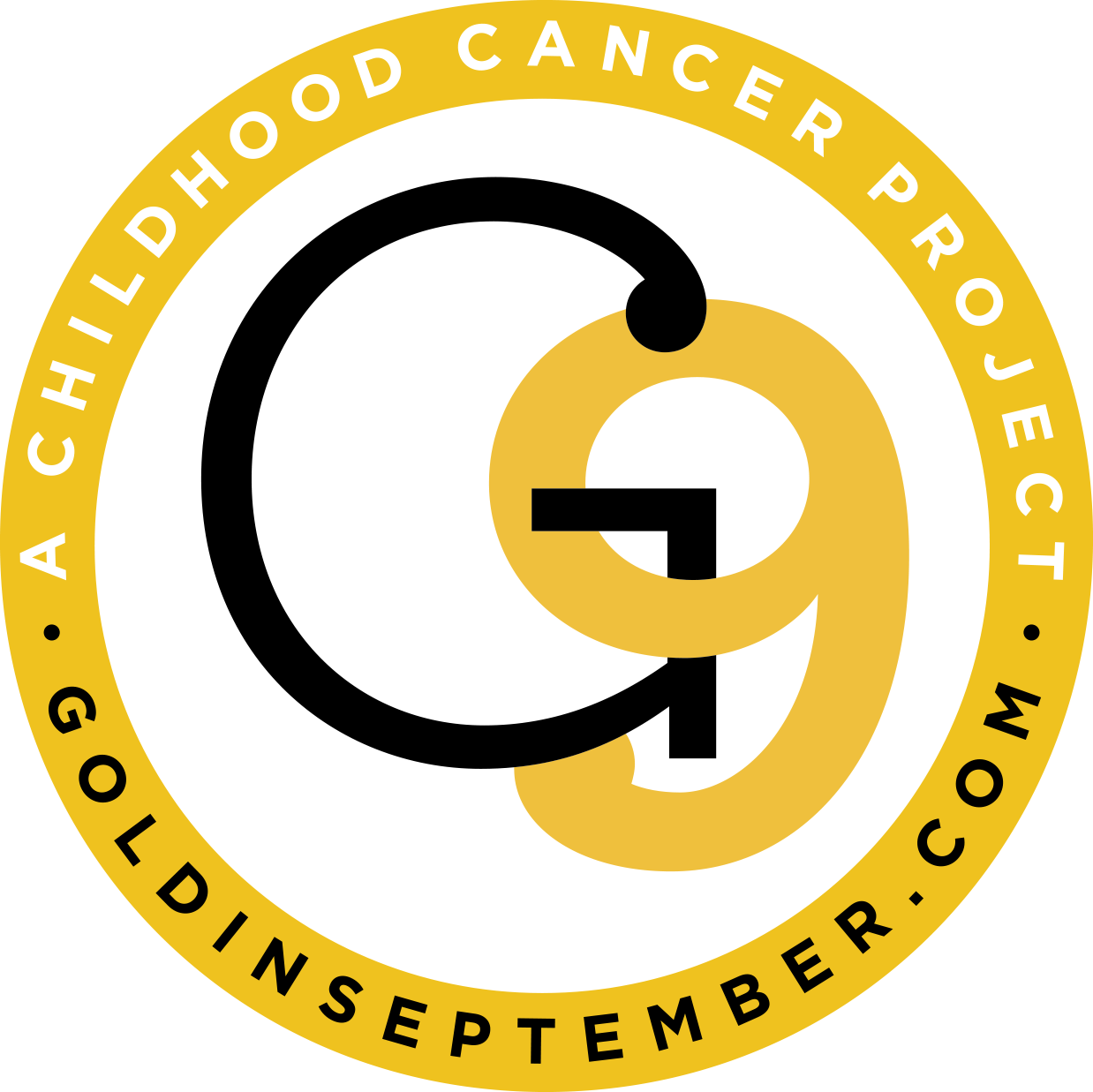 Help Beat Childhood Cancer - Gold In September (1238x1237), Png Download