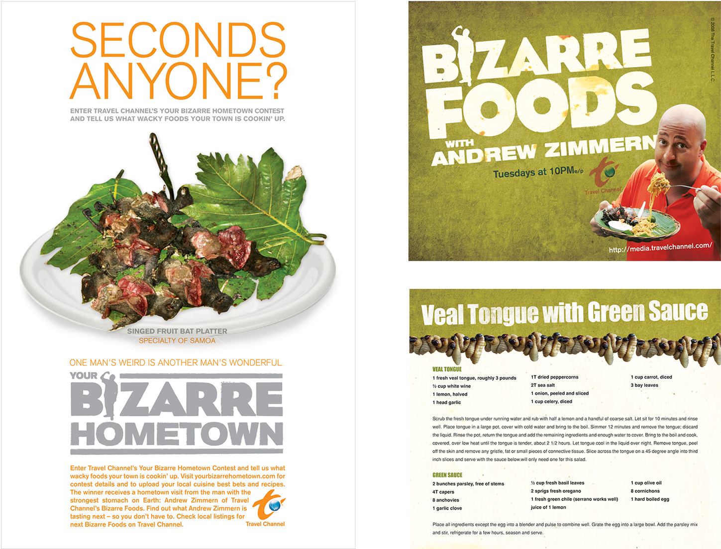 Travelchannel-bf - Bizarre Foods With Andrew Zimmern: Collection 5, Part (1800x1200), Png Download