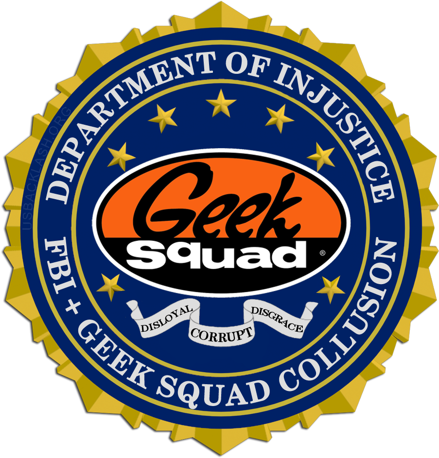 Corrupt Fbi Geek Squad Illegal Warrantless Searches - Federal Bureau Of Investigation (1000x1000), Png Download