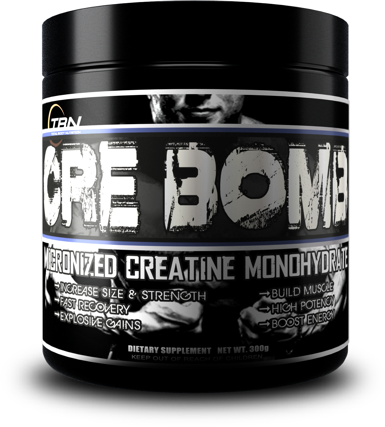 Cre - Tbn Labs Cre Bomb (micronized Creatine Monohydrate) (1600x1600), Png Download