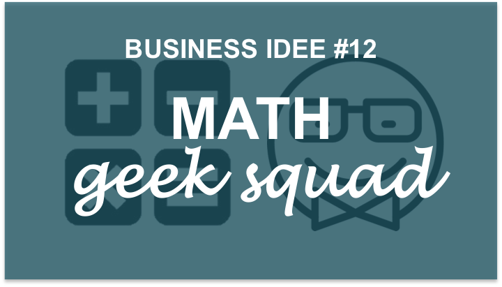 Business Idee Math Geek Squad - Mister Salad (720x411), Png Download