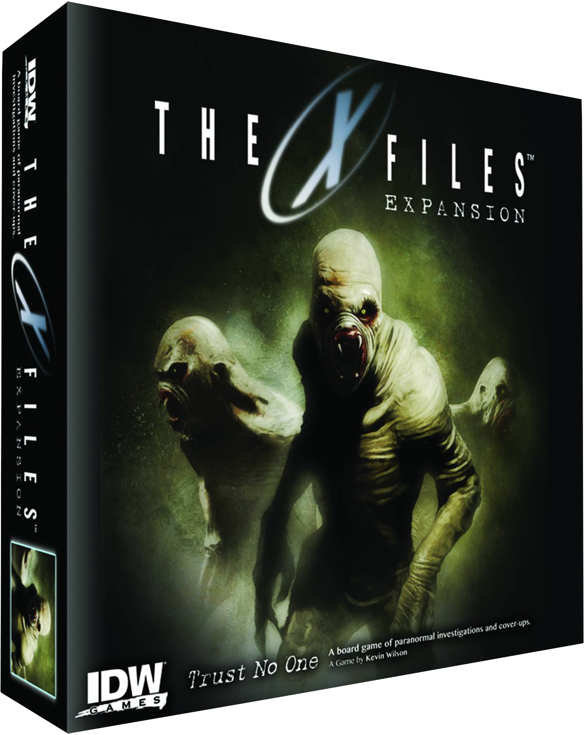 The X-files Trust No One Expansion - Idw The X Files Board Game: Trust No One Expansion (1200x1507), Png Download